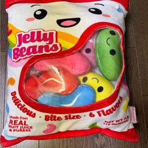Jelly Beans Plush Toy Set - Colorful Smiles